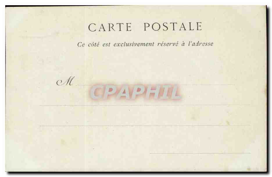 Rouen - Abside de L'Eglise Saint Ouen- CPA  — Verso
