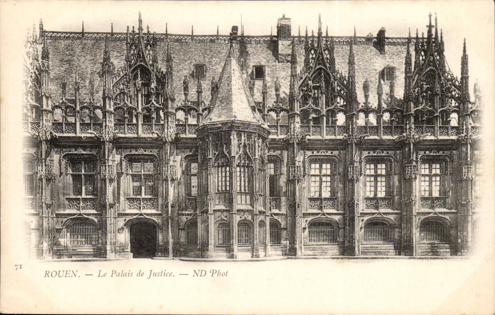 Rouen - Le Palais de Justice - CPA 