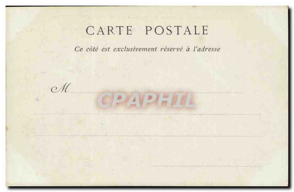 Rouen - Le Palais de Justice - CPA  — Verso