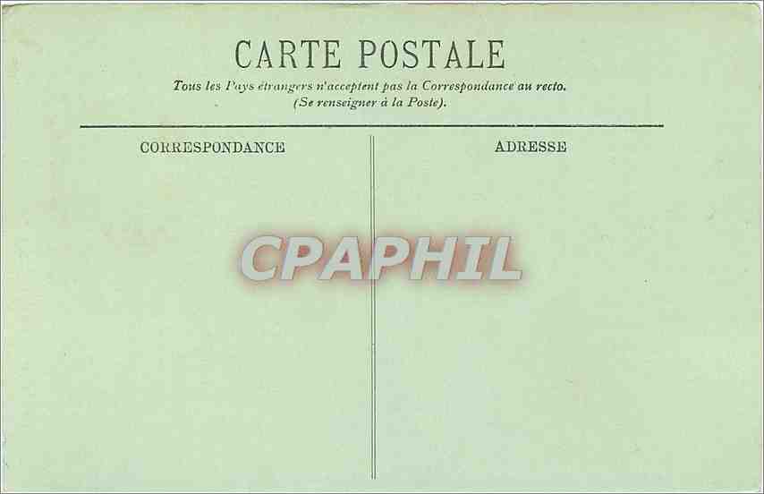 CPA St Valery sur Somme l'Eglise  — Rückseite