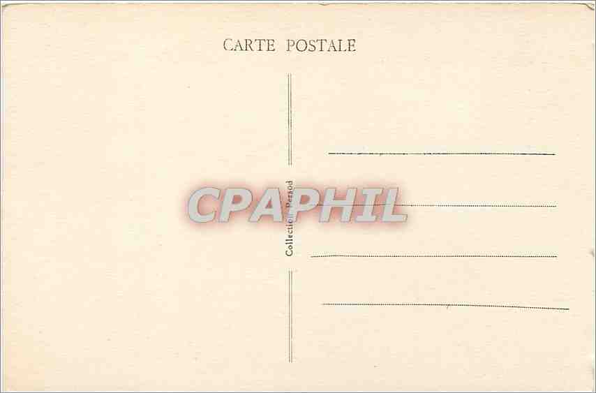CPA St Victor l'Abbaye S Inf Chateau de l'Abbaye Entree de l'Eglise  — Verso