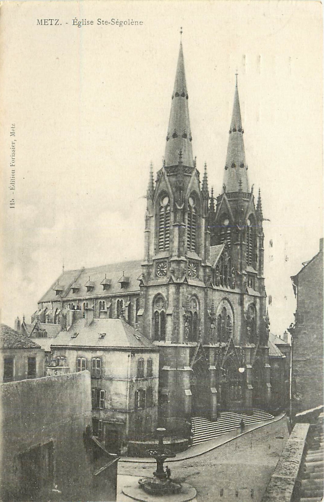 CPA Metz Eglise Ste Segolene 