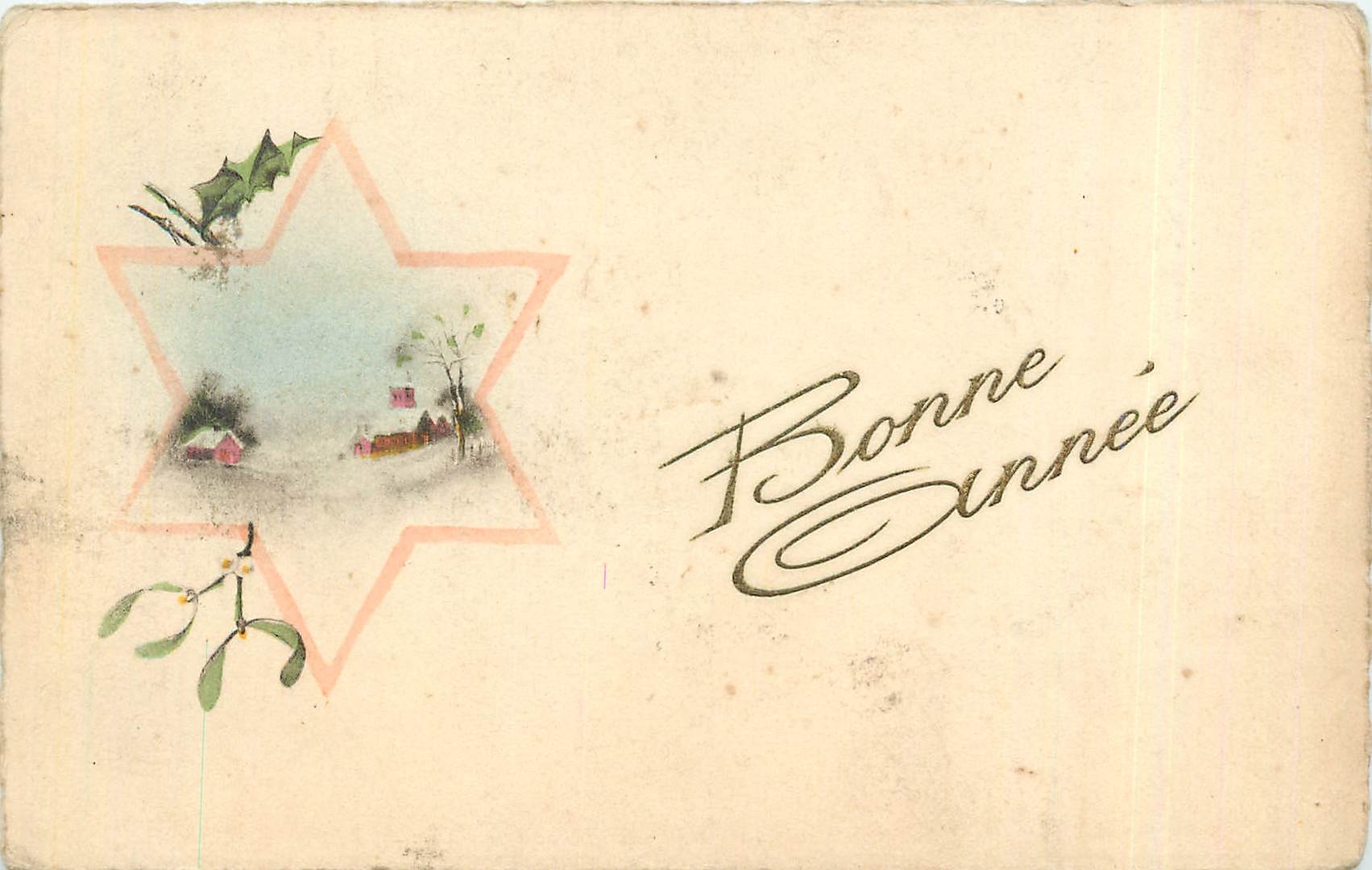 CPA Bonne Annee 