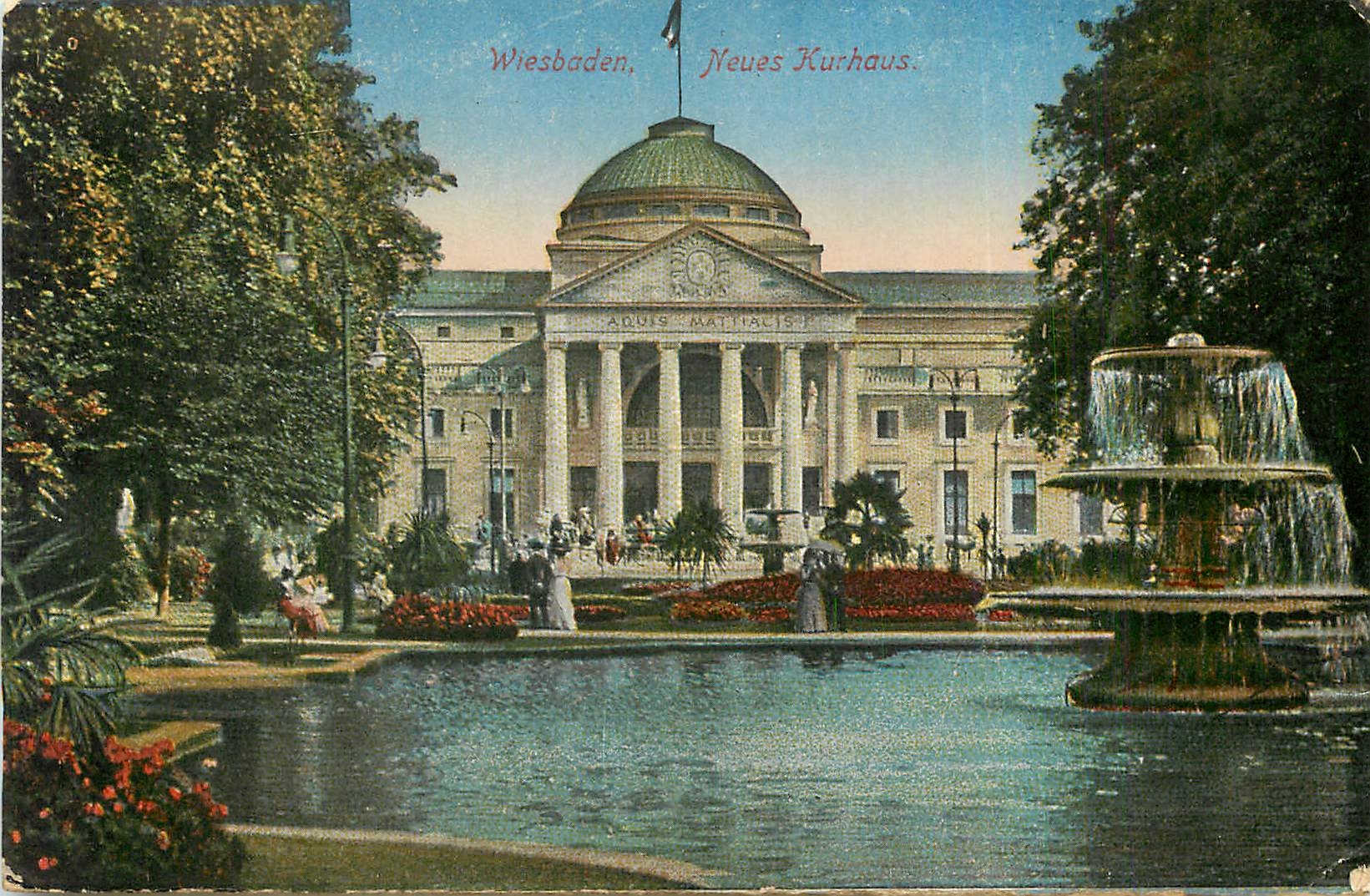 CPA Wiesbaden Neues Kurhaus 
