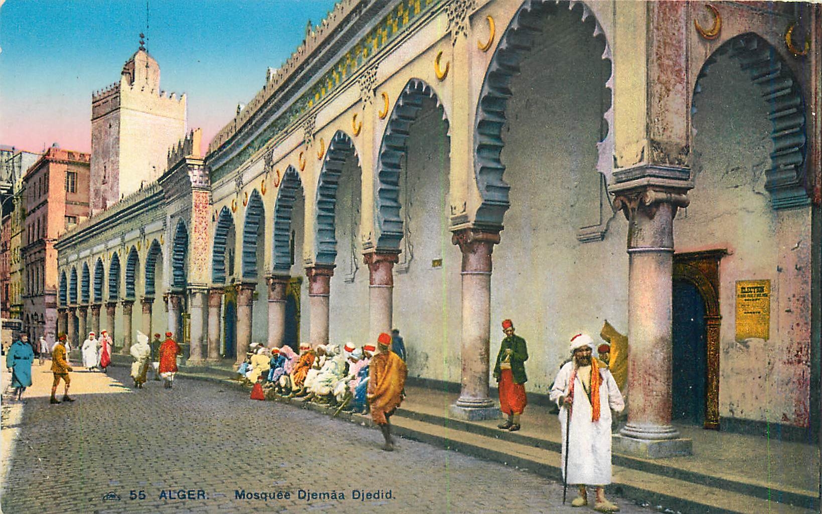 CPA Alger Mosquee Djemaa Djedid 