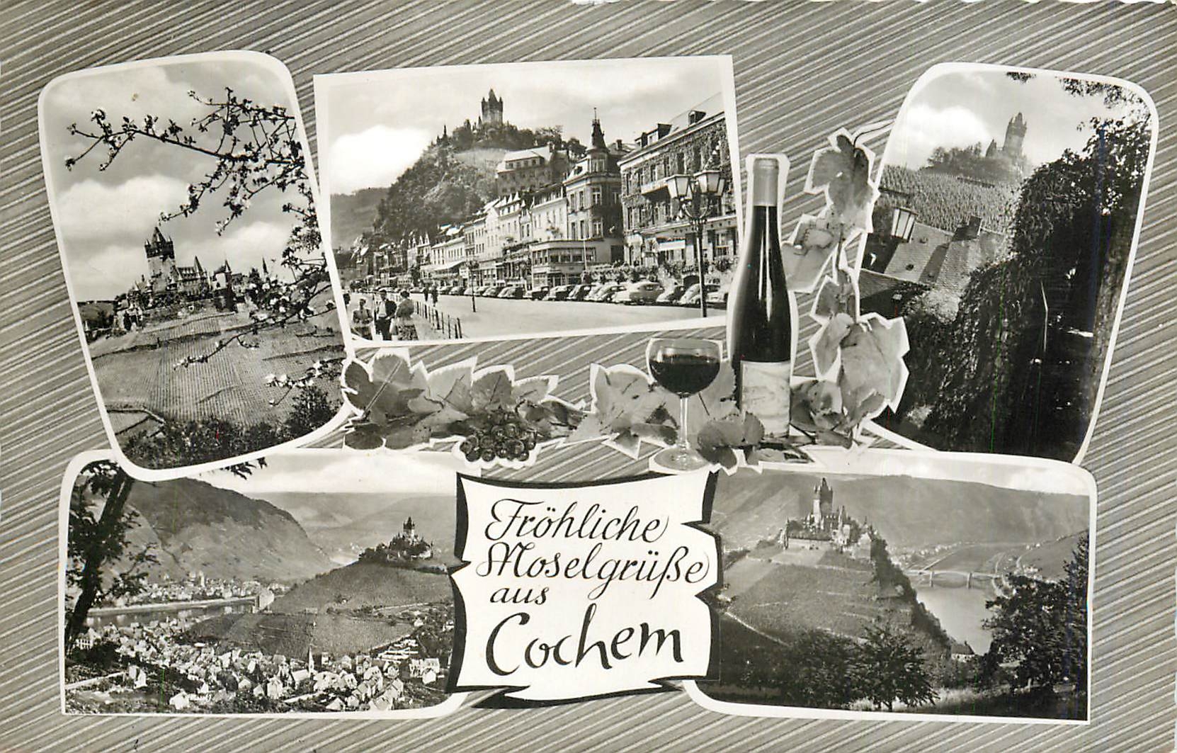 CPA Frohliche Moselgrusse aus Cochem 