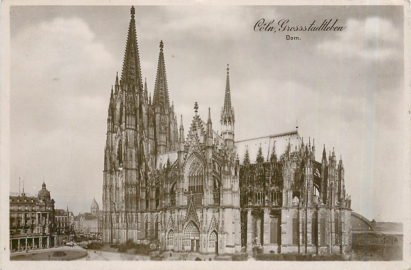 CPA Coln Gross stadt le Ben Dom 