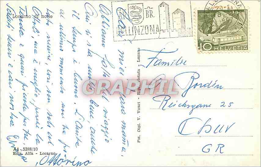 CPM Alfa Locarno  — Rückseite