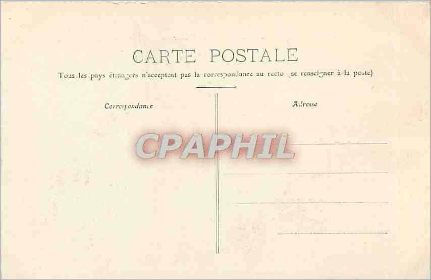 CPA Lyon Faculte de Medecine  — Verso