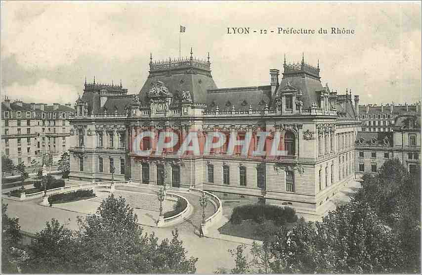 CPA Lyon Prefecture du Rhone 