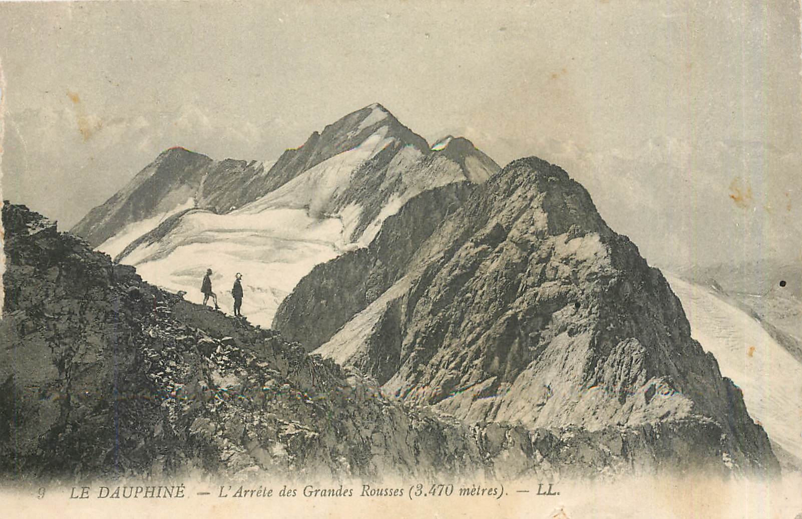 CPA Le Dauphine L'Arrete des Grandes Rousses 