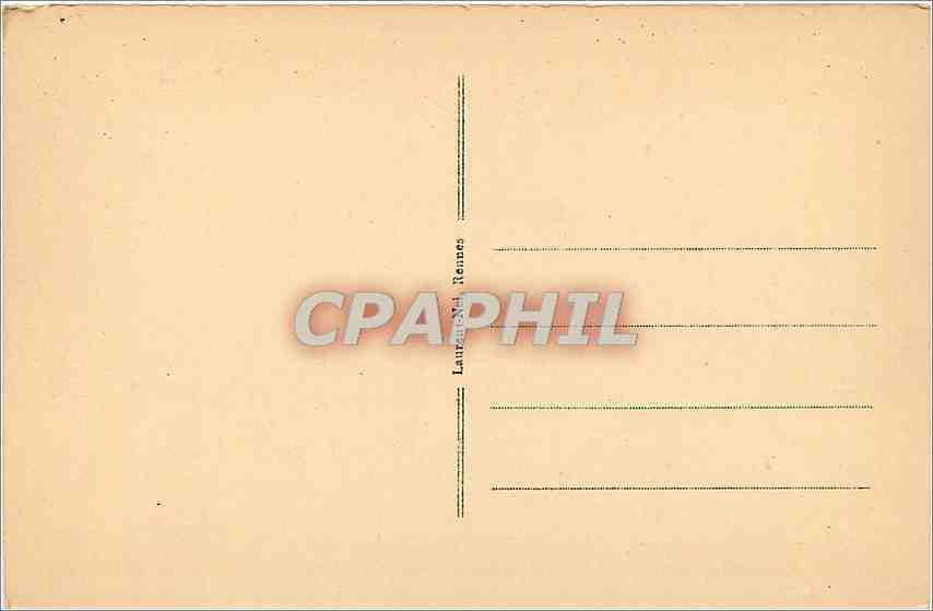 CPA Le Mont St Michel La Crypte des Gros Piliers  — Verso