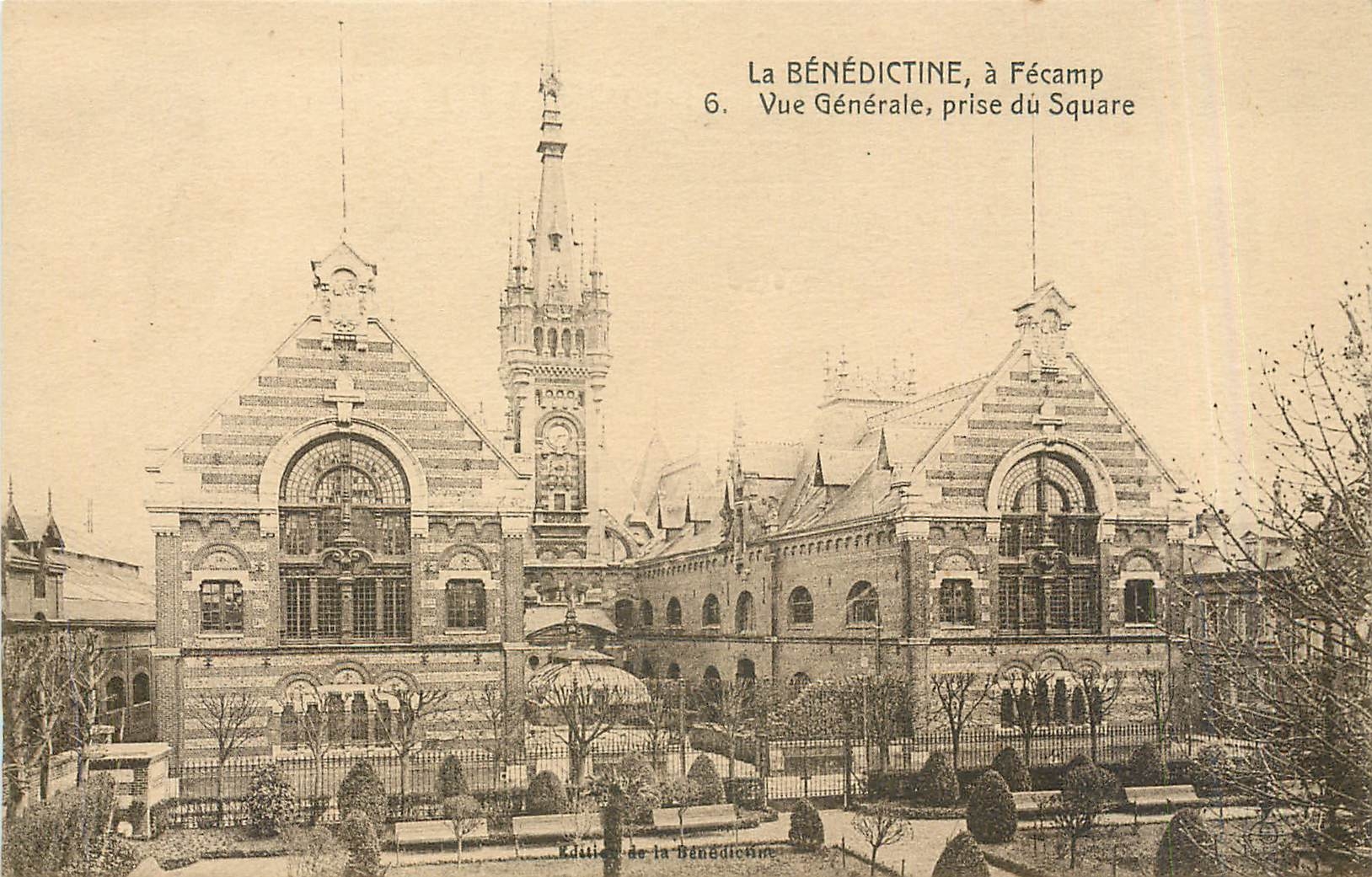 CPA La Benedictine a Fecamp Vue Generale prise Square 