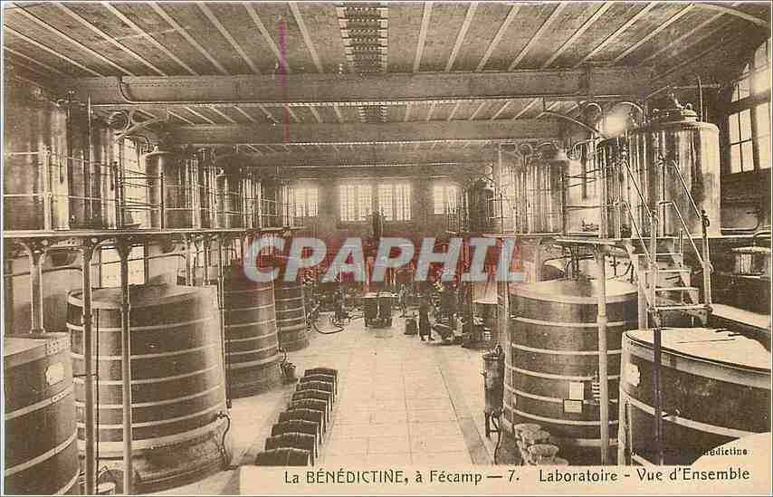 CPA La Benedictine a Fecamp Laboratoire Vue d'Ensemble 