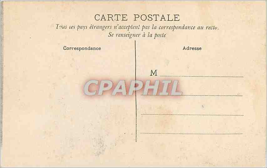 CPA Auvergne Chateau de Tournoel Mesures de la Dime  — Rückseite