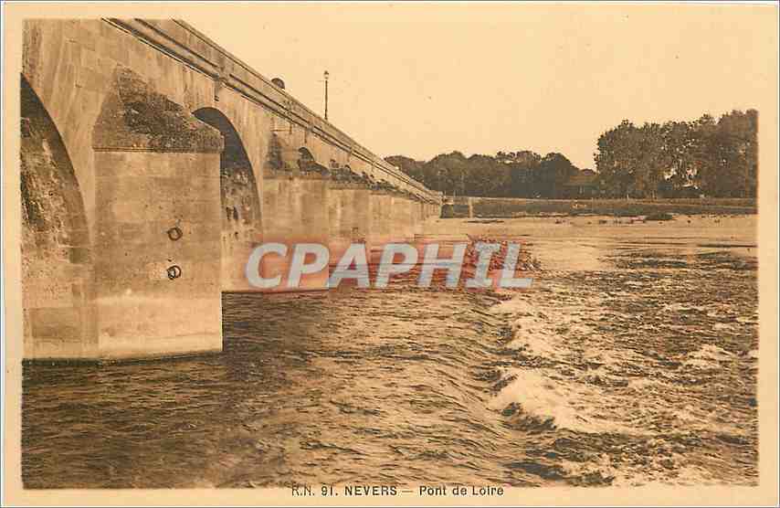 CPA Nevers Pont de Loire 