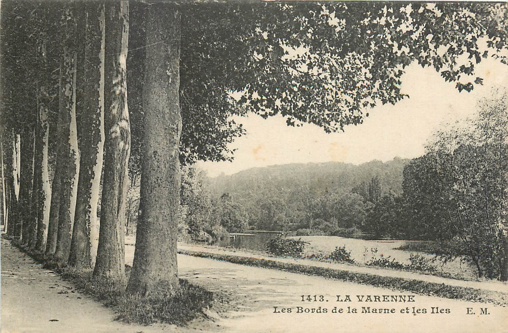CPA La Varenne Les Bords de la Marne et les Iles 