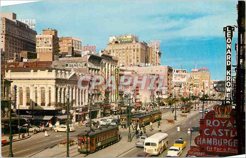 CPM Canal Street New Orleans Louisiana Tramway