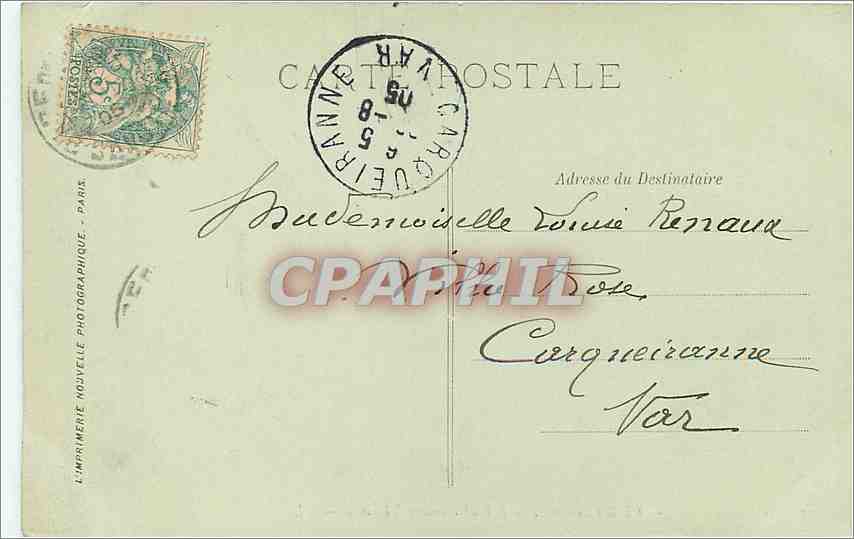 CPA Chambery Challes les Eaux L'Etablissement Thermal  — Rückseite