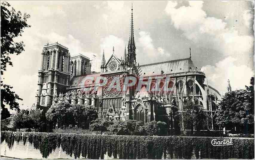 CPM Paris Notre Dame et Rosace Sud 