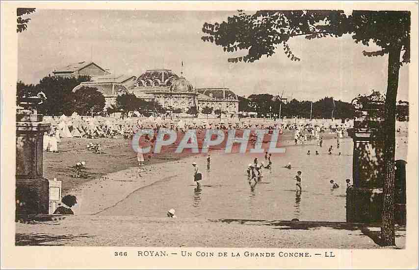 CPA Royan Un Coin de la Grande Conche 