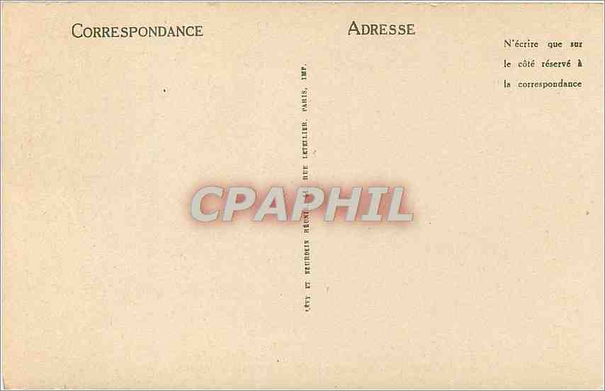 CPA Royan La Promenade Le Lido  — Back