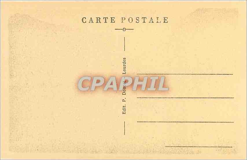 Gedre — Vue Générale et le Lac P.D. — Verso
