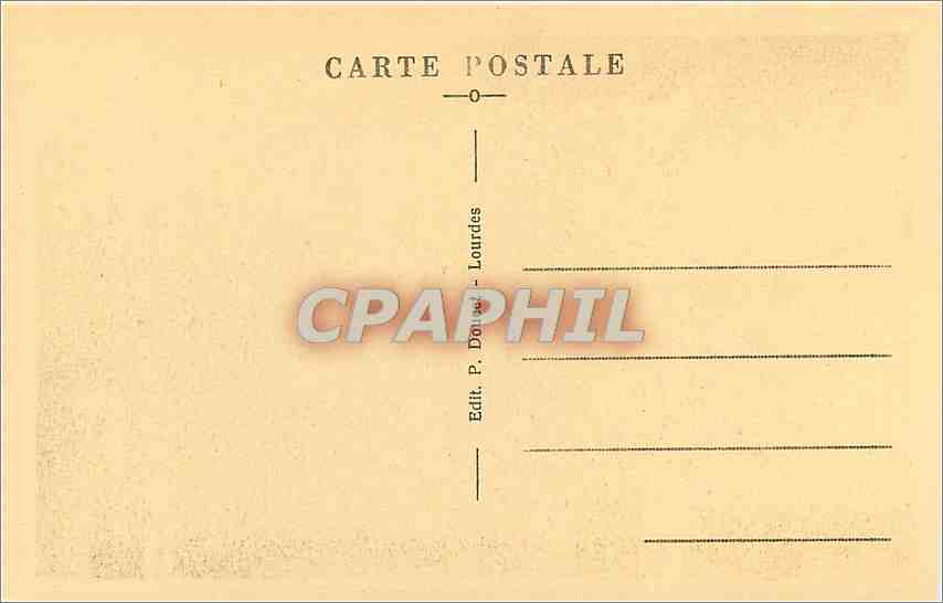 Luz — Église des Templiers — P.D. — Verso