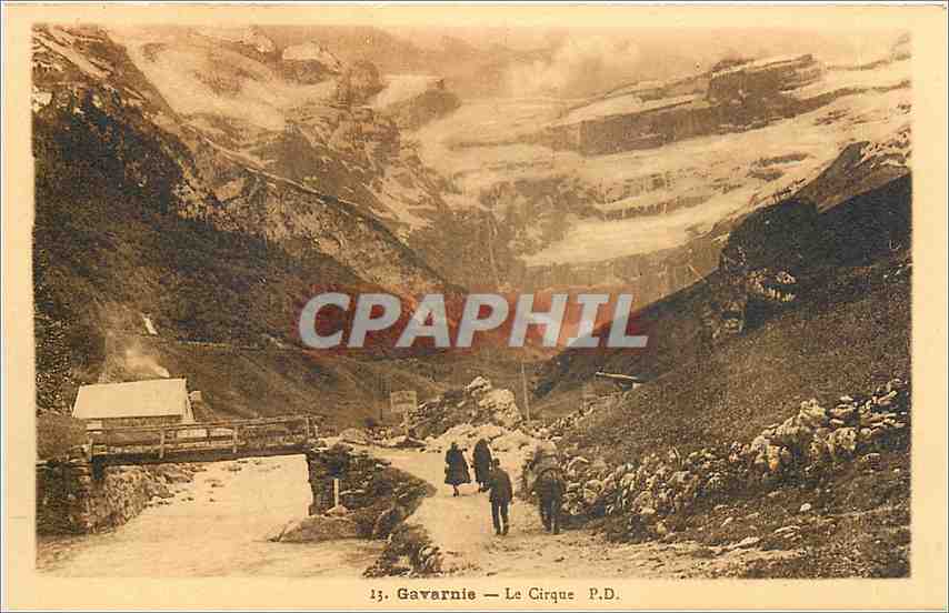 CPA Gavarnie Le Cirque 