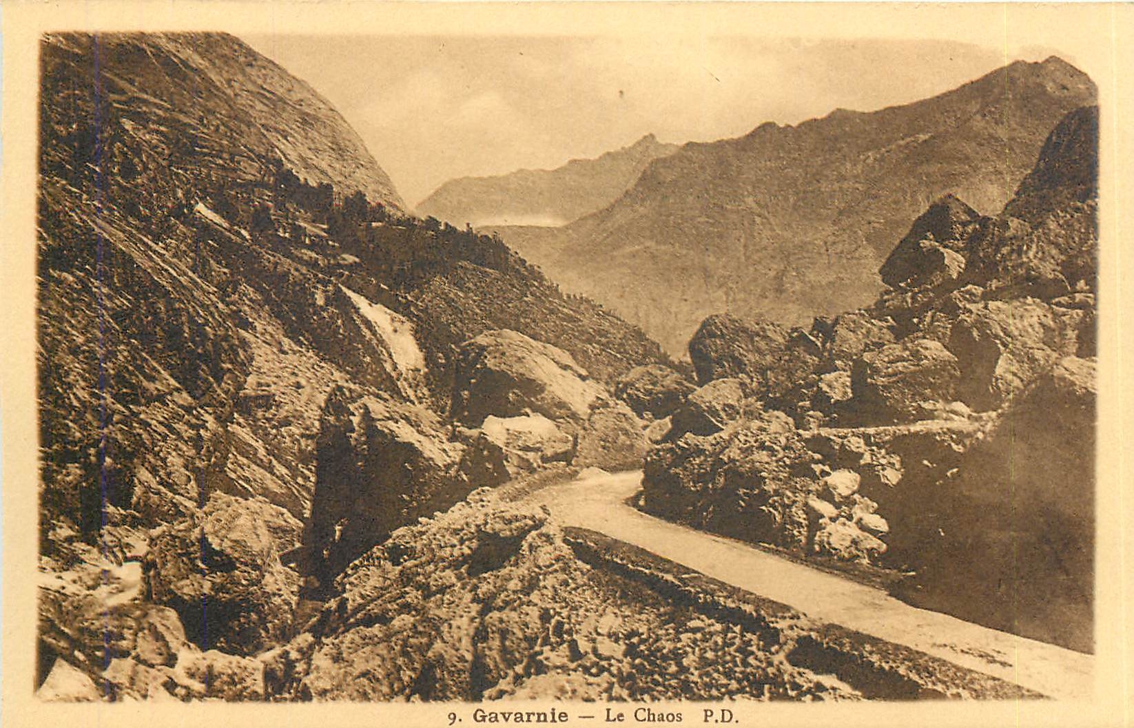 CPA Gavarnie Le Chaos 