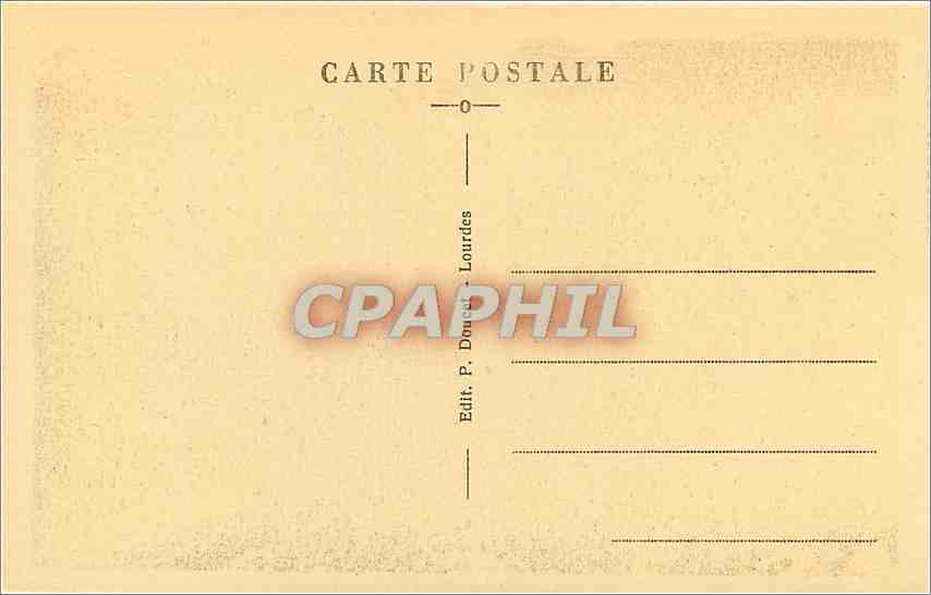 CPA Gavarnie Le Chaos  — Rückseite