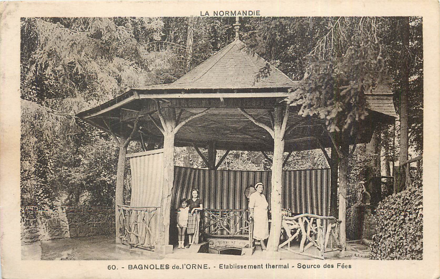 Bagnoles-de-l'Orne - Établissement thermal - Source des Fées
