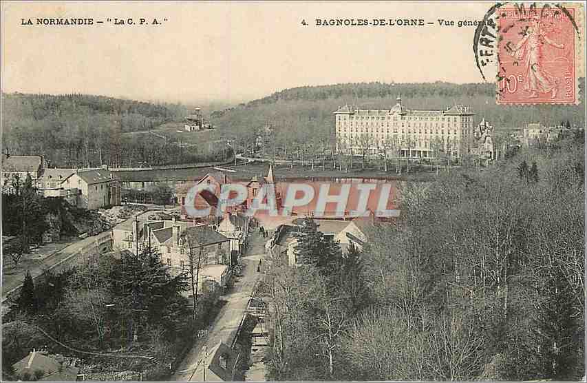 Bagnolles-de-l'Orne — Vue générale — La C.P.A.