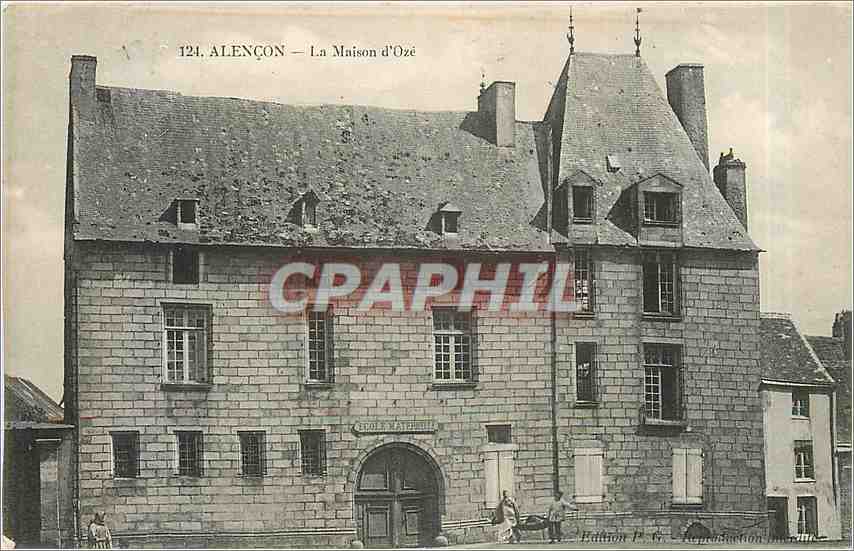 CPA Alencon La Maison d Oze Ecole maternelle