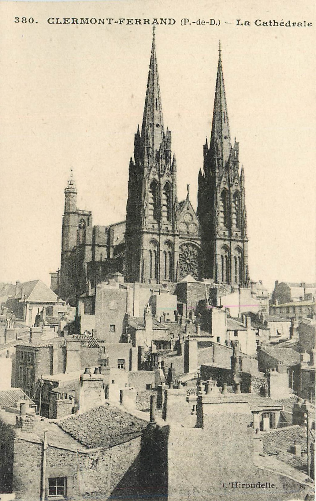CPA Clermont Ferrand P de D La Cathedrale 