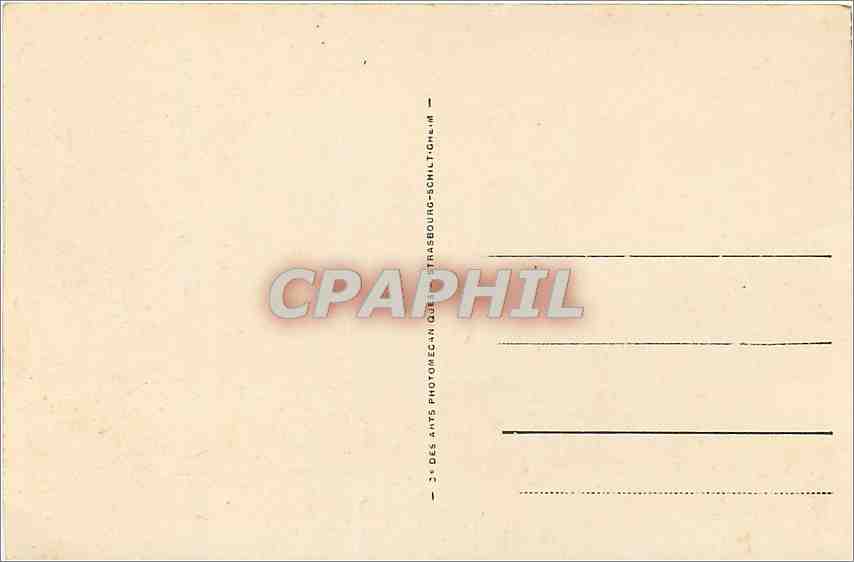 CPA Vichy La Place Victor Hugo  — Verso