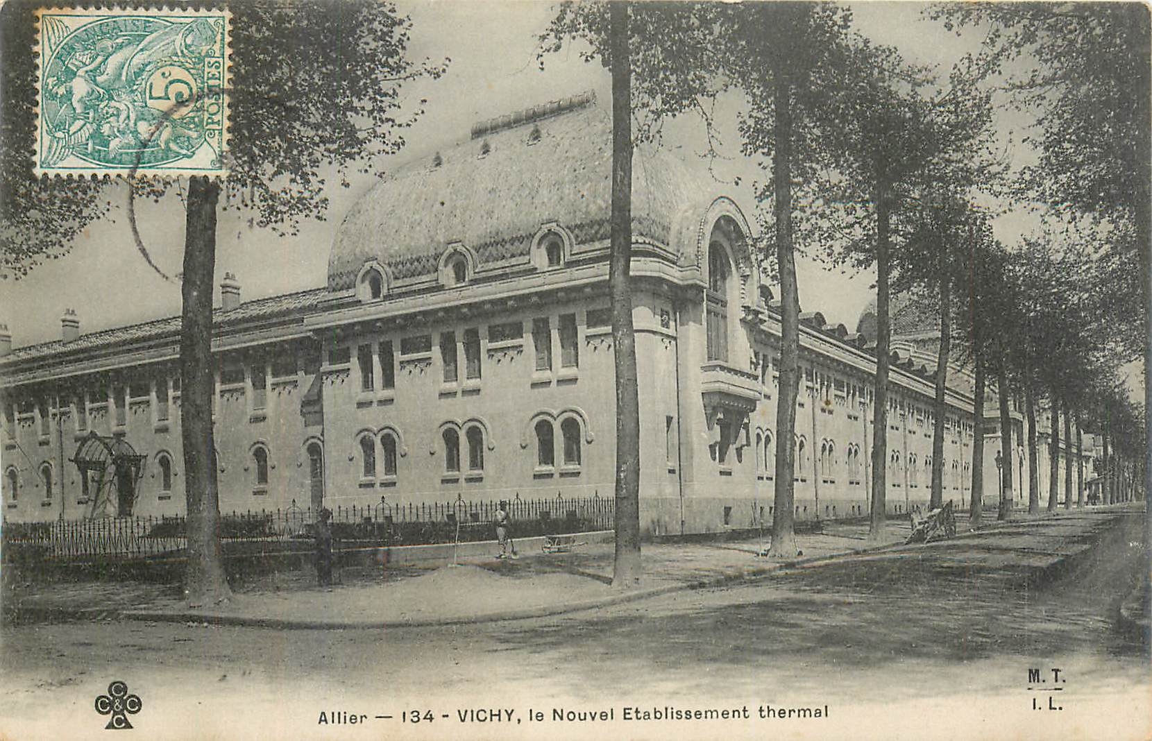 CPA Vichy Le Nouvel Etablissement Thermal 