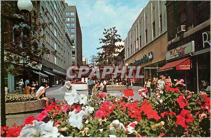 CPM Sparks Street Mall in Ottawa Canada Capital City is famous throughout North America 