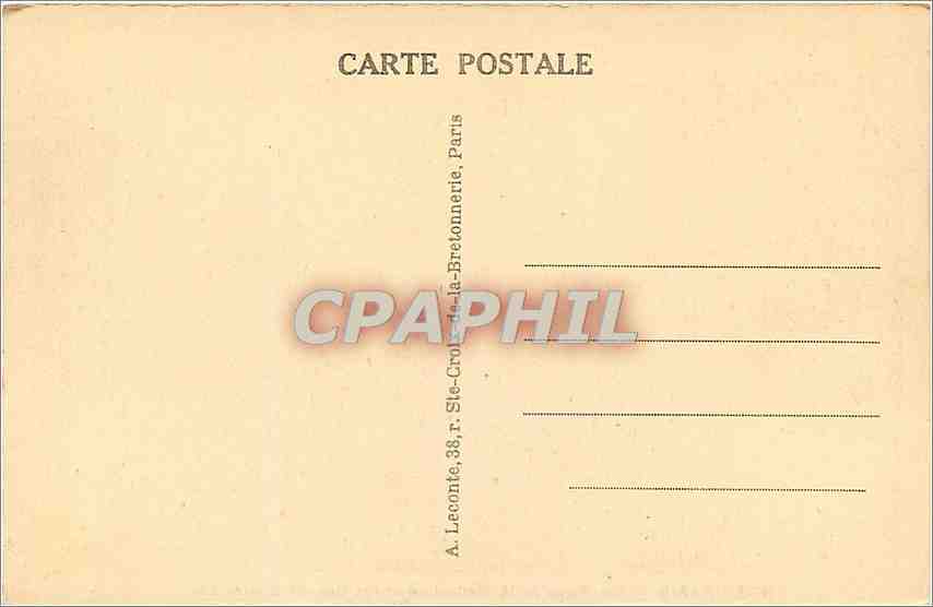 CPA Paris La Place de la Madeleine et les Grands Boulevards  — Rückseite