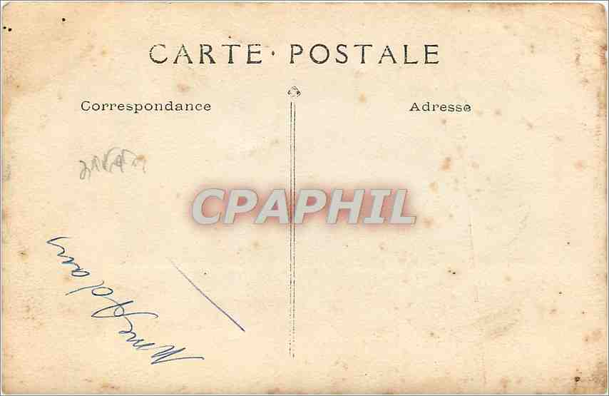 CARTE PHOTO Theatre Enfants — Verso