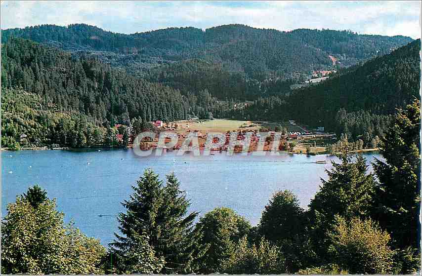 CPM Gerardmer Perle des Vosges Le Lac et le Camping de Ramberchamp 