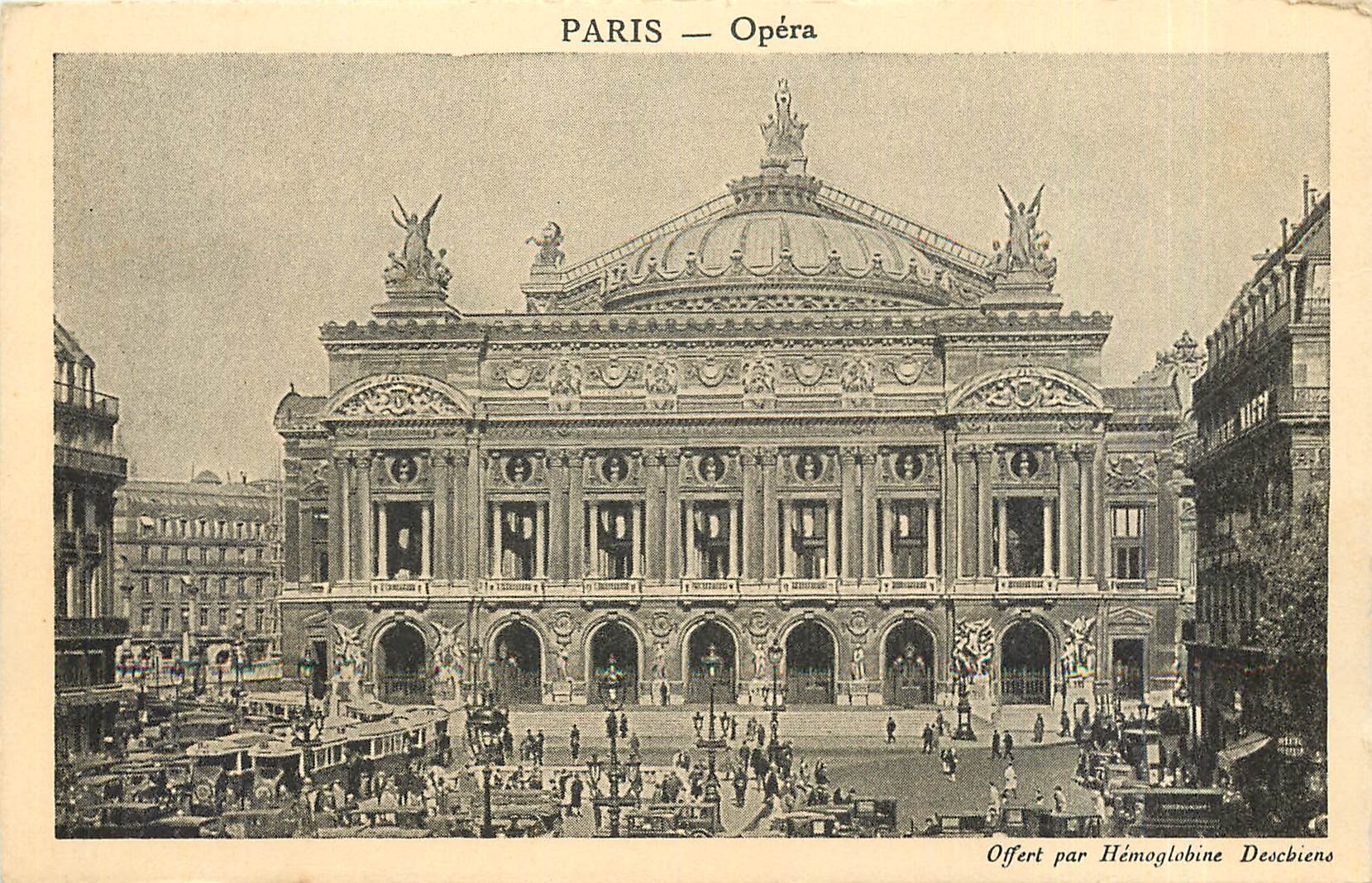CPA Paris Opera Offet par Hemoglobine 
