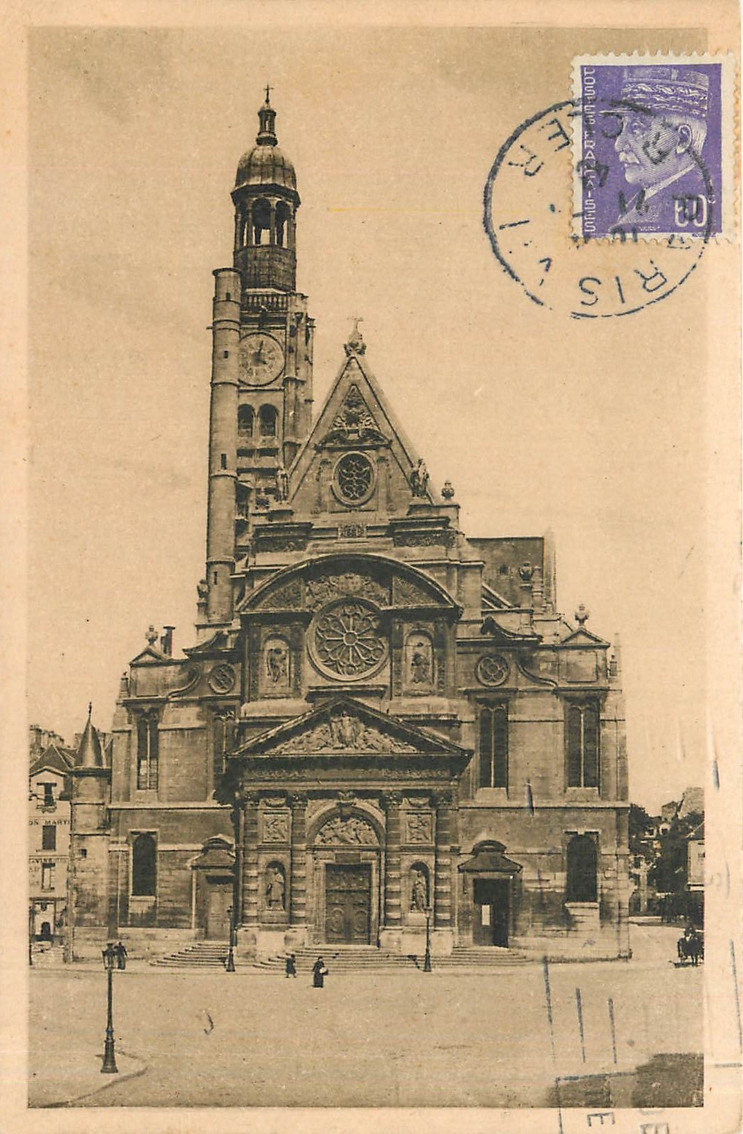 CPA Paris Eglise Saint Etienne du Mont 