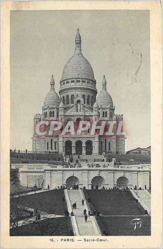 CPA Paris Sacre Coeur 