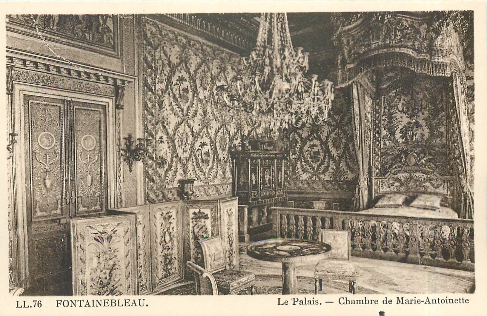 Fontainebleau — Das Schloss. — Zimmer von Marie-Antoinette