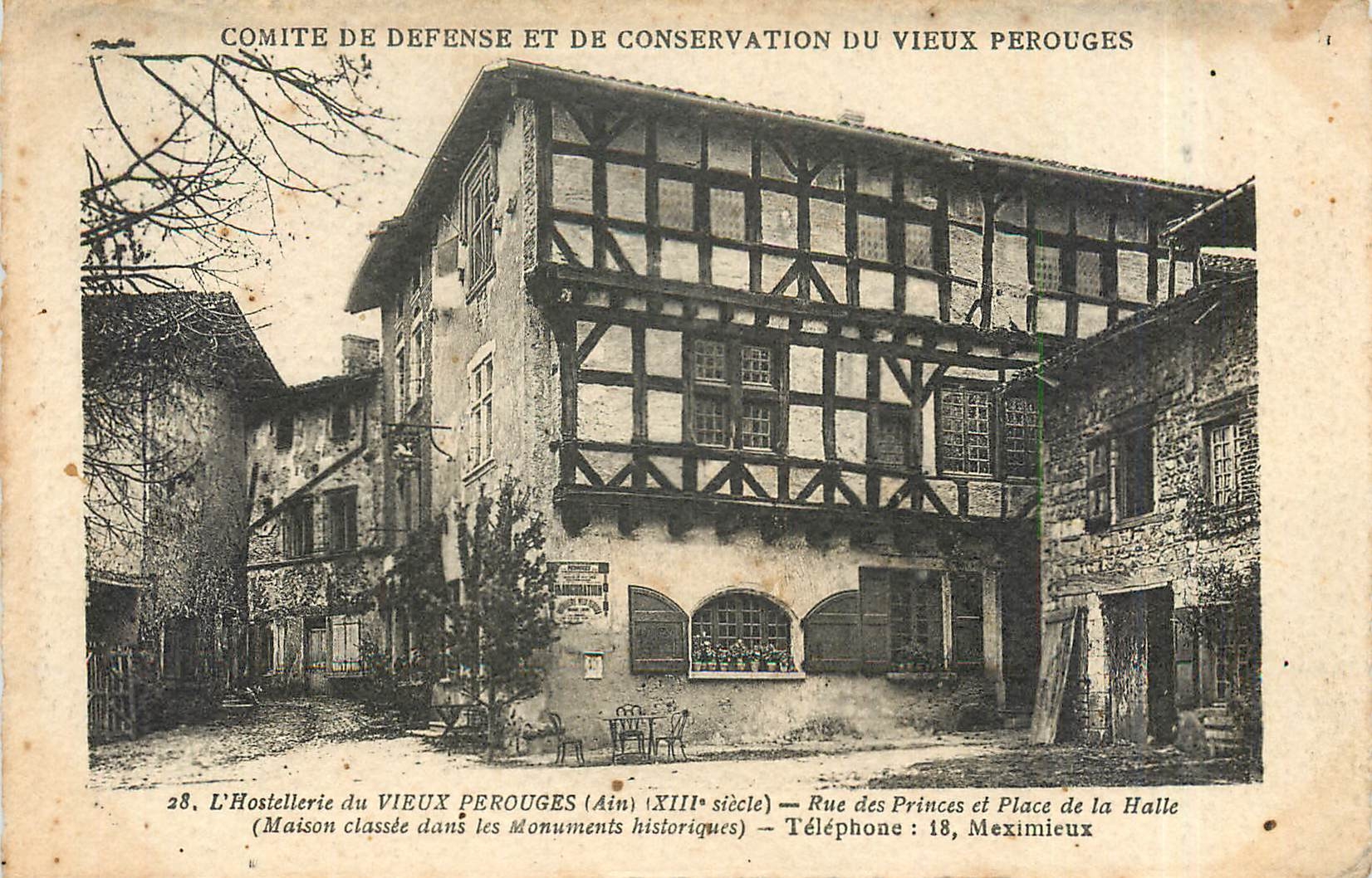 CPA Comite de Defense et de Conservation du Vieux Perouges 