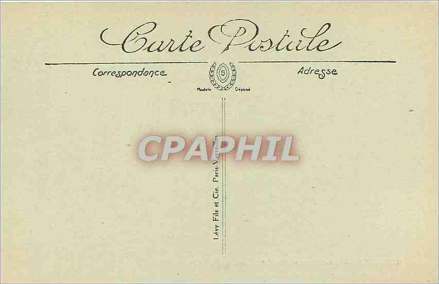 CPA Belfort Pont Carnot Theatre Hopital Militaire  — Verso