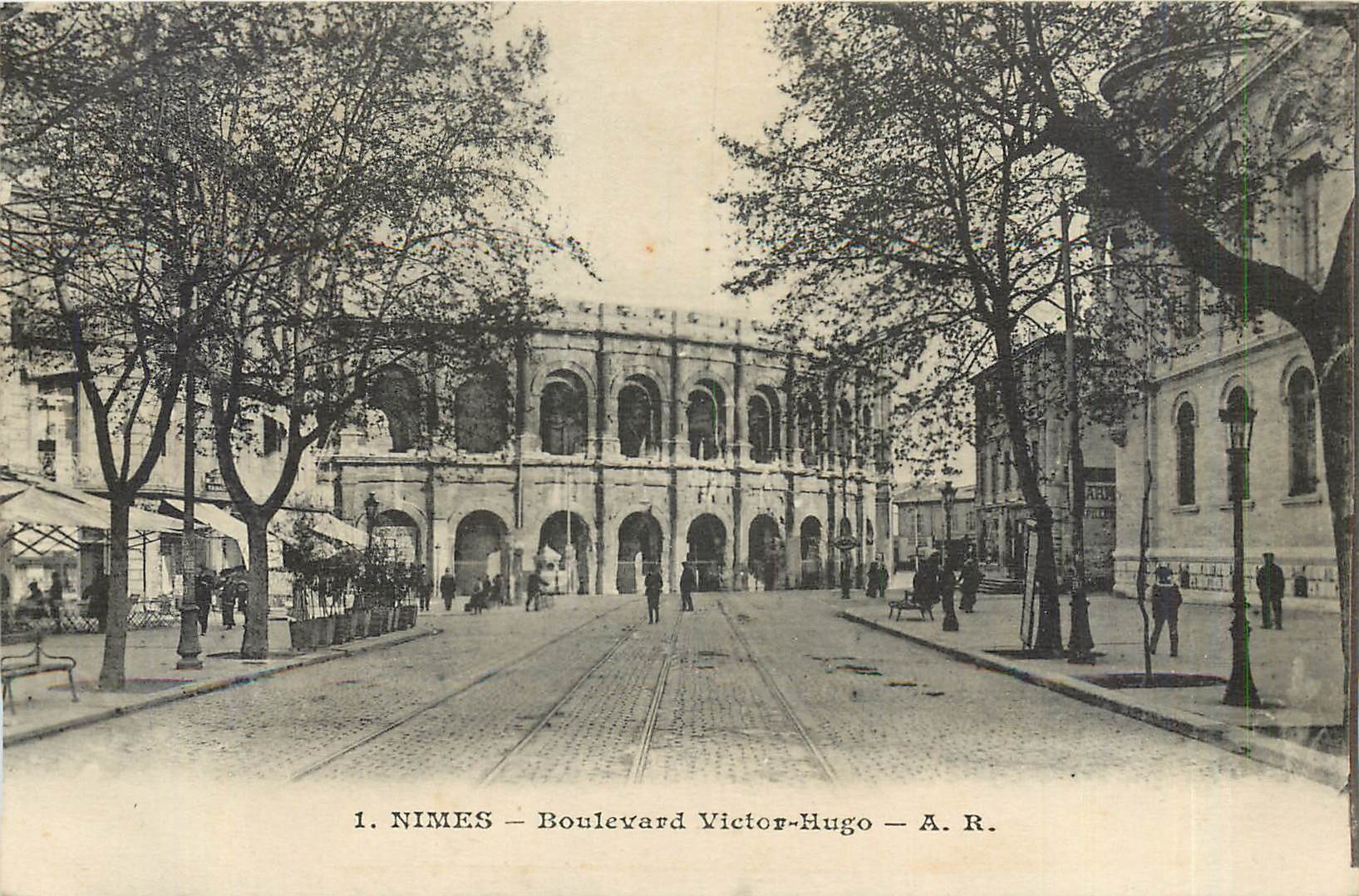 CPA Nimes Boulevard Victor Hugo 