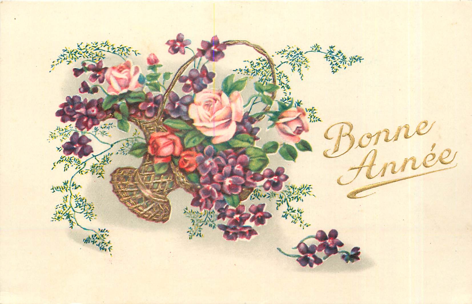 CPA Bonne Annee 