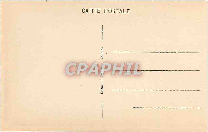 CPA Saint Sauveur Le Pont Napoleon  — Verso